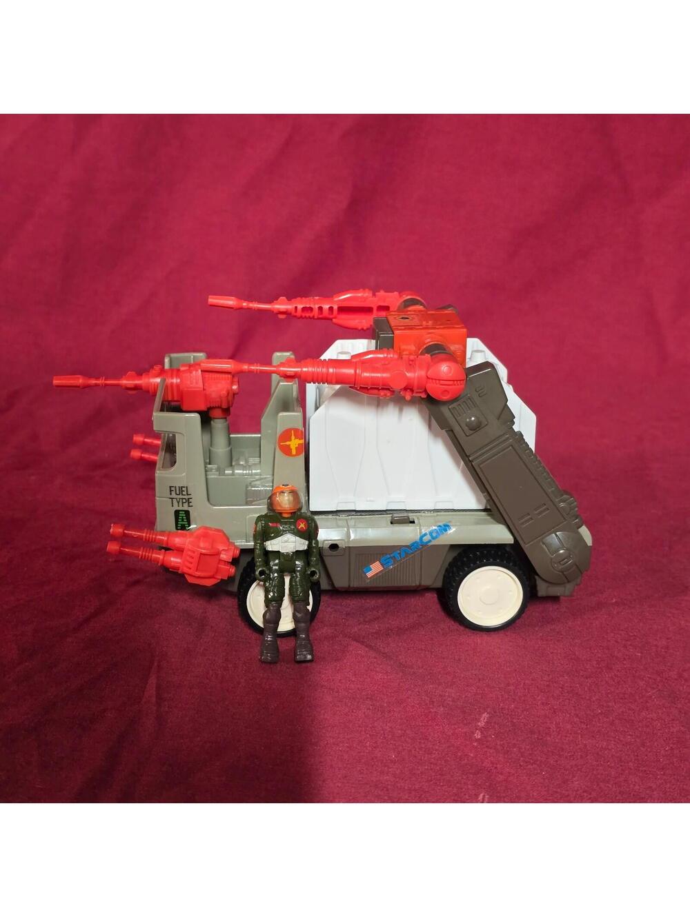 Vtg Starcom H.A.R.V. 7 vehicle COMPLETE original 1986 Coleco